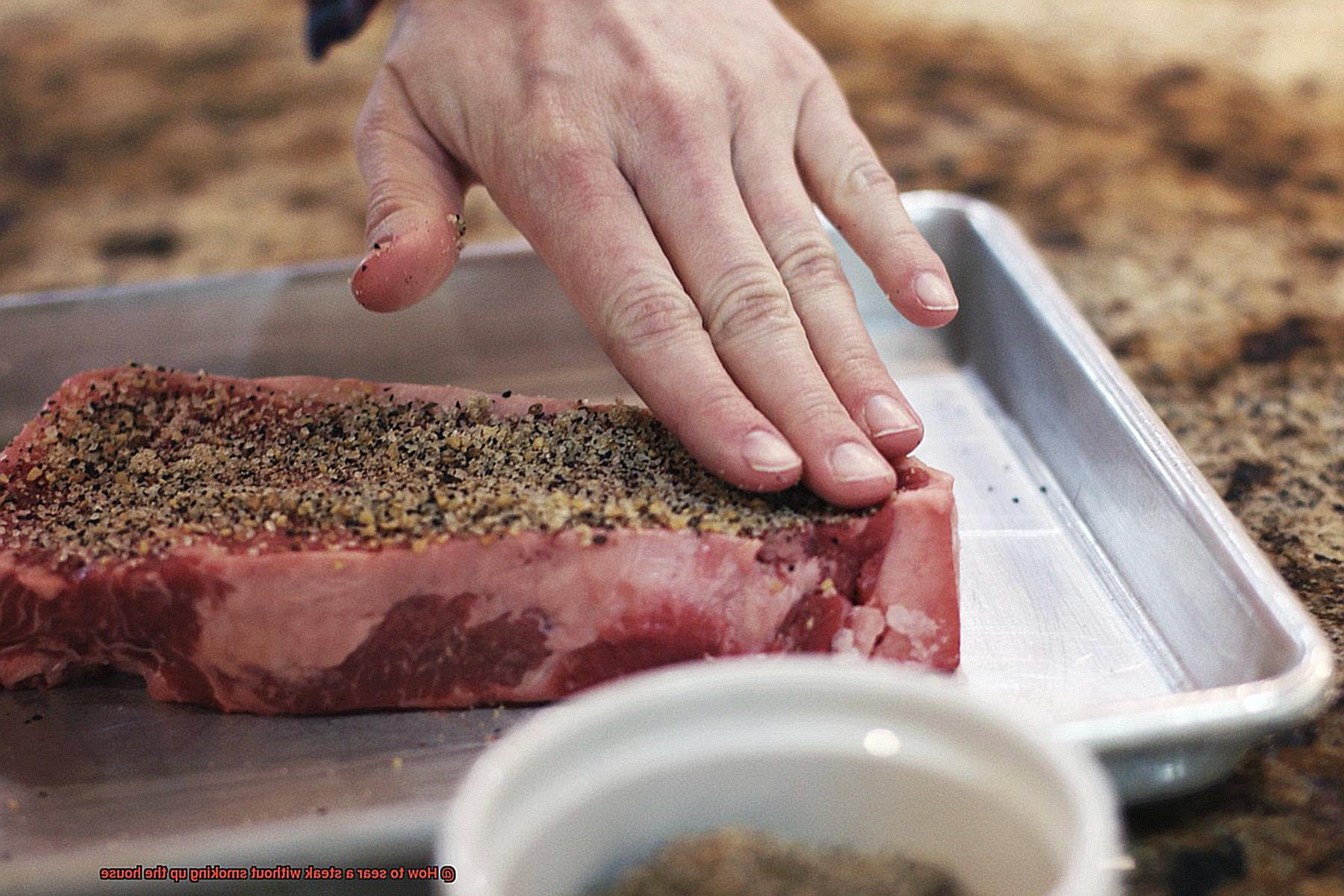 How To Sear A Steak Without Smoking Up The House Pastime Bar And Grill