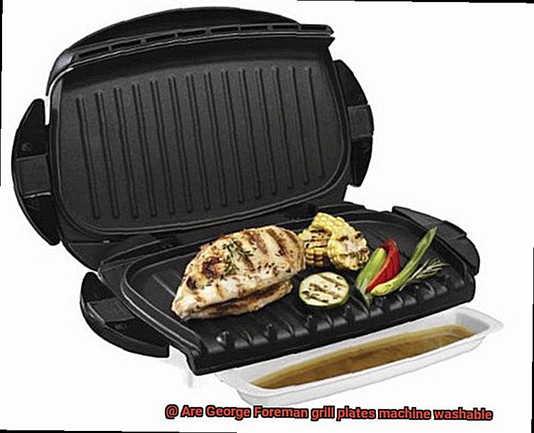 Are George Foreman grill plates machine washable-2