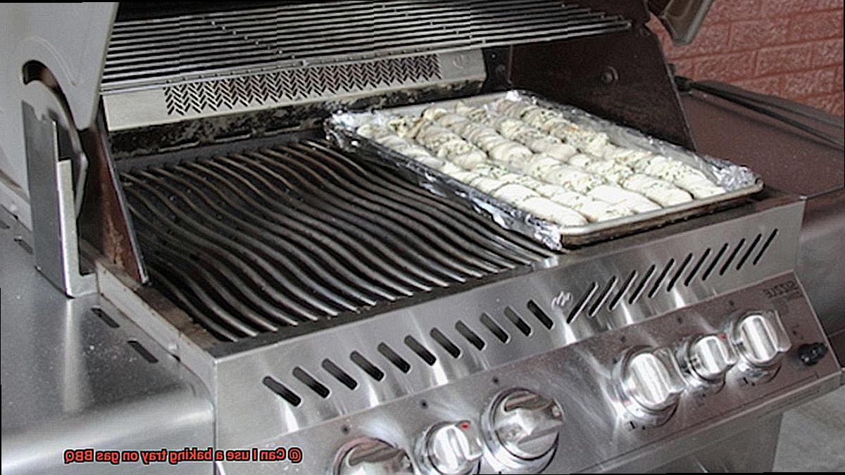 Can I use a baking tray on gas BBQ-5