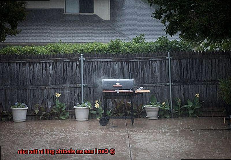 Can I use an electric grill in the rain-3