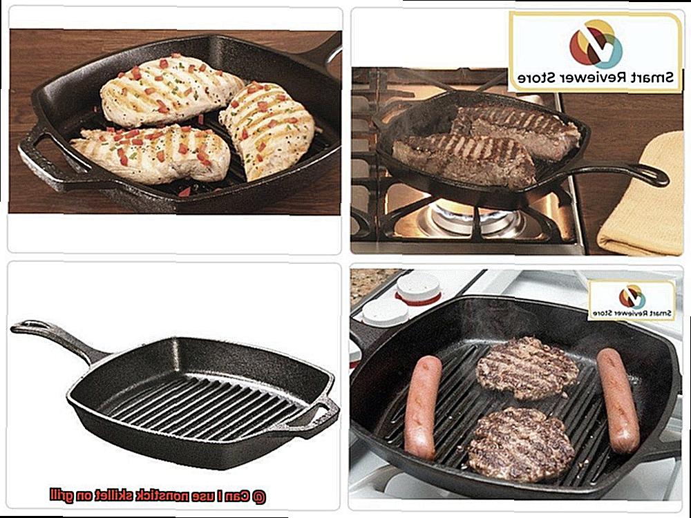 Can I use nonstick skillet on grill-2