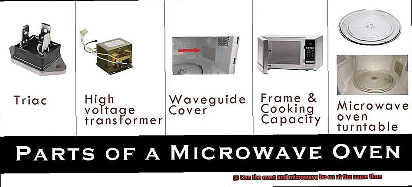 Can the oven and microwave be on at the same time-6