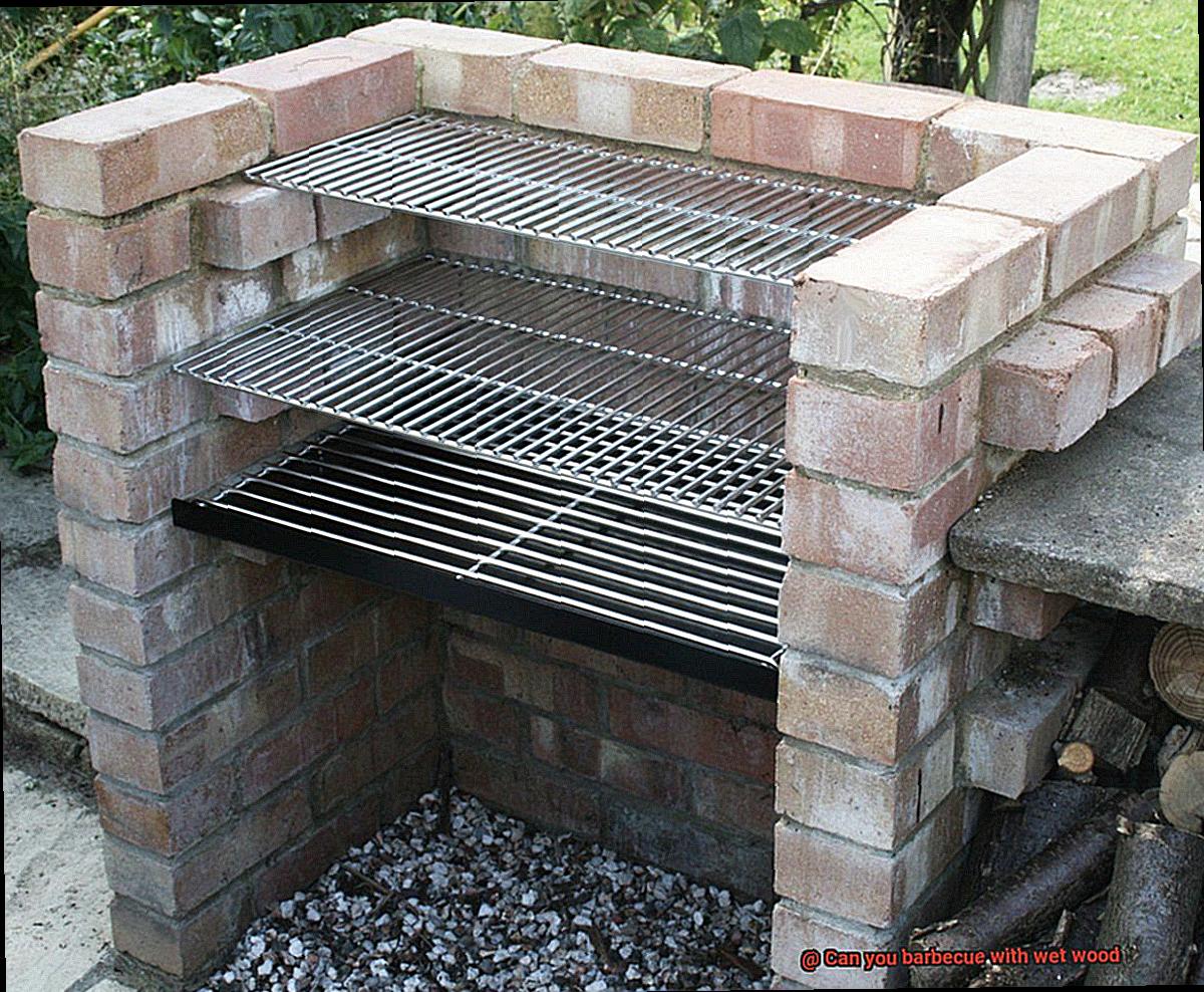 Can you barbecue with wet wood-8