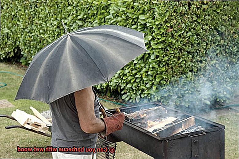 Can you barbecue with wet wood-6