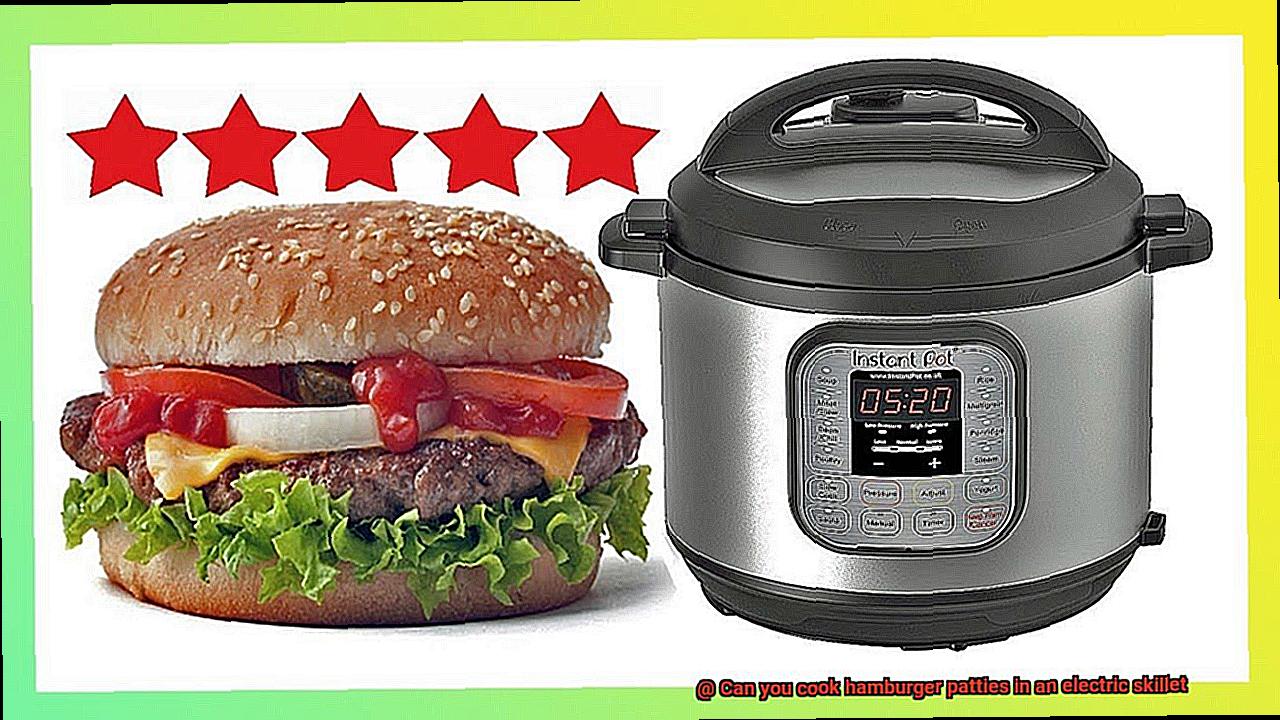 Can you cook hamburger patties in an electric skillet-2