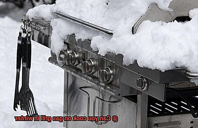 Can you cook on gas grill in winter-5