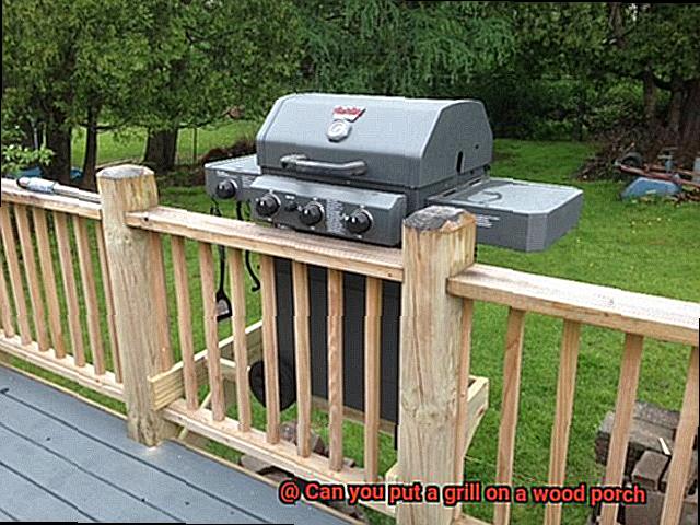 Can you put a grill on a wood porch-3