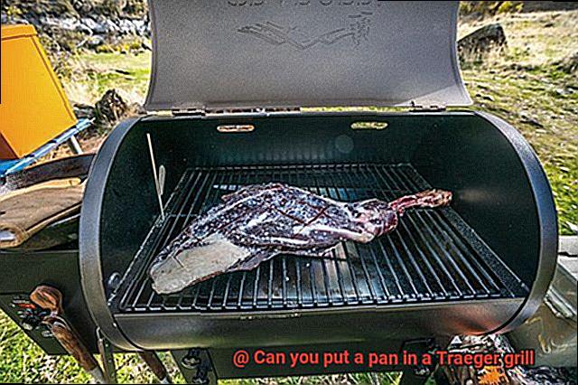 Can you put a pan in a Traeger grill-3