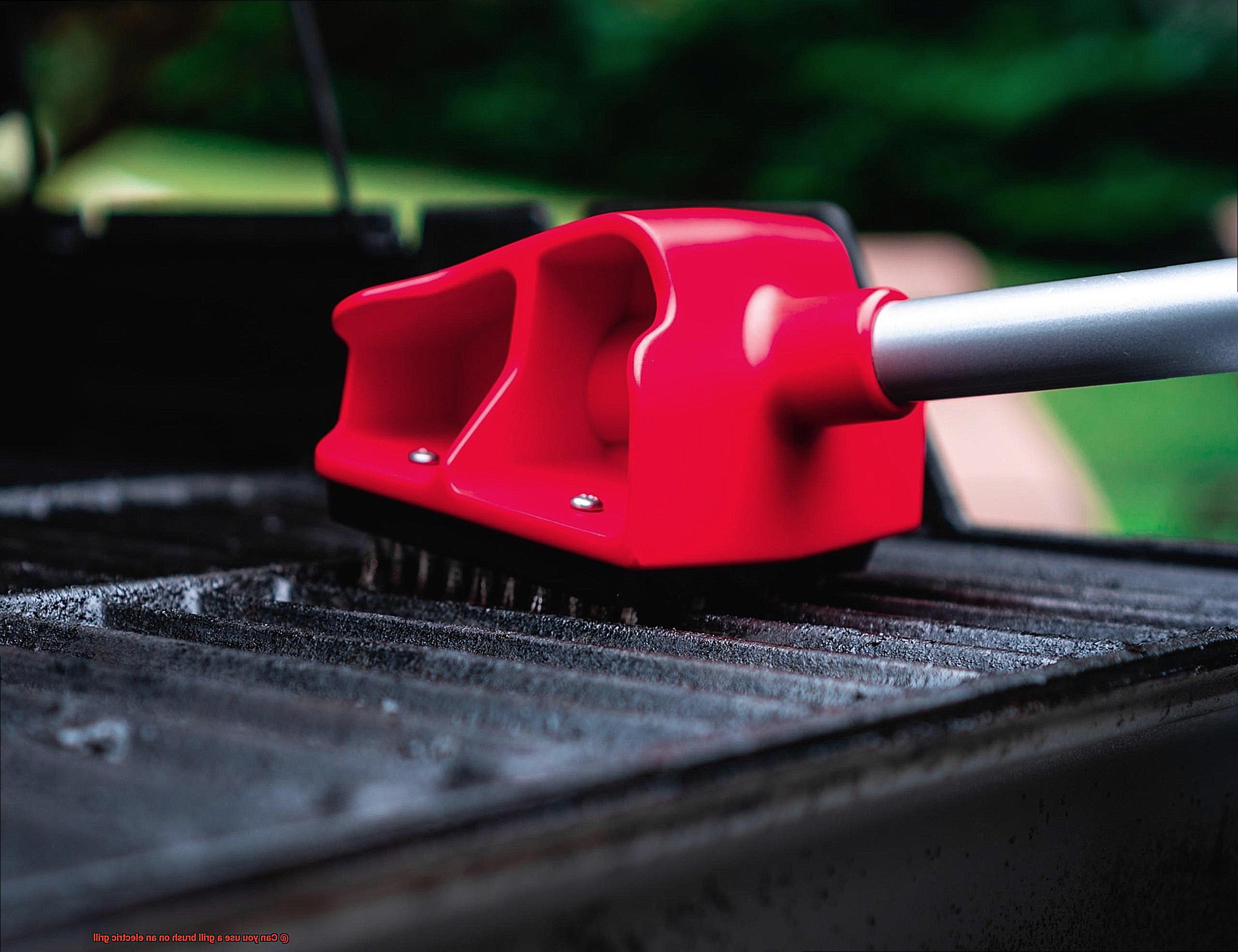 Can you use a grill brush on an electric grill-6