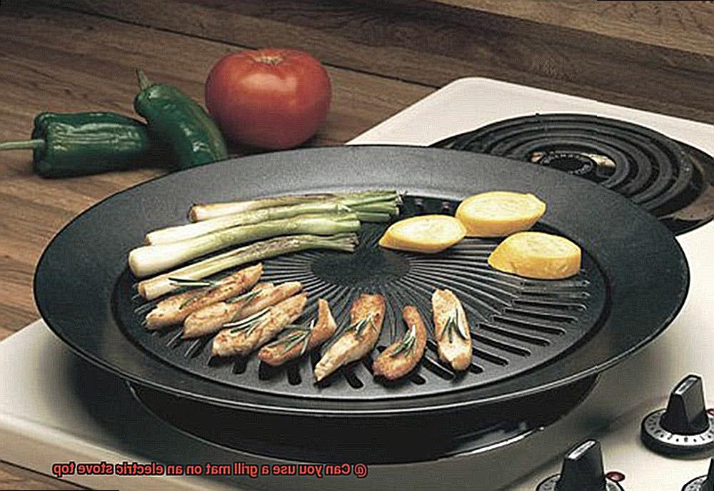 Can you use a grill mat on an electric stove top-2