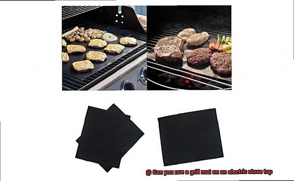 Can you use a grill mat on an electric stove top-3