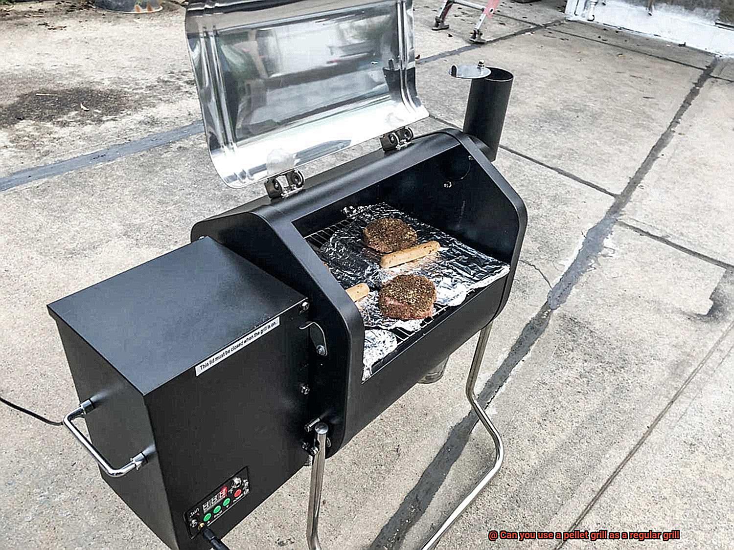 Can you use a pellet grill as a regular grill-2