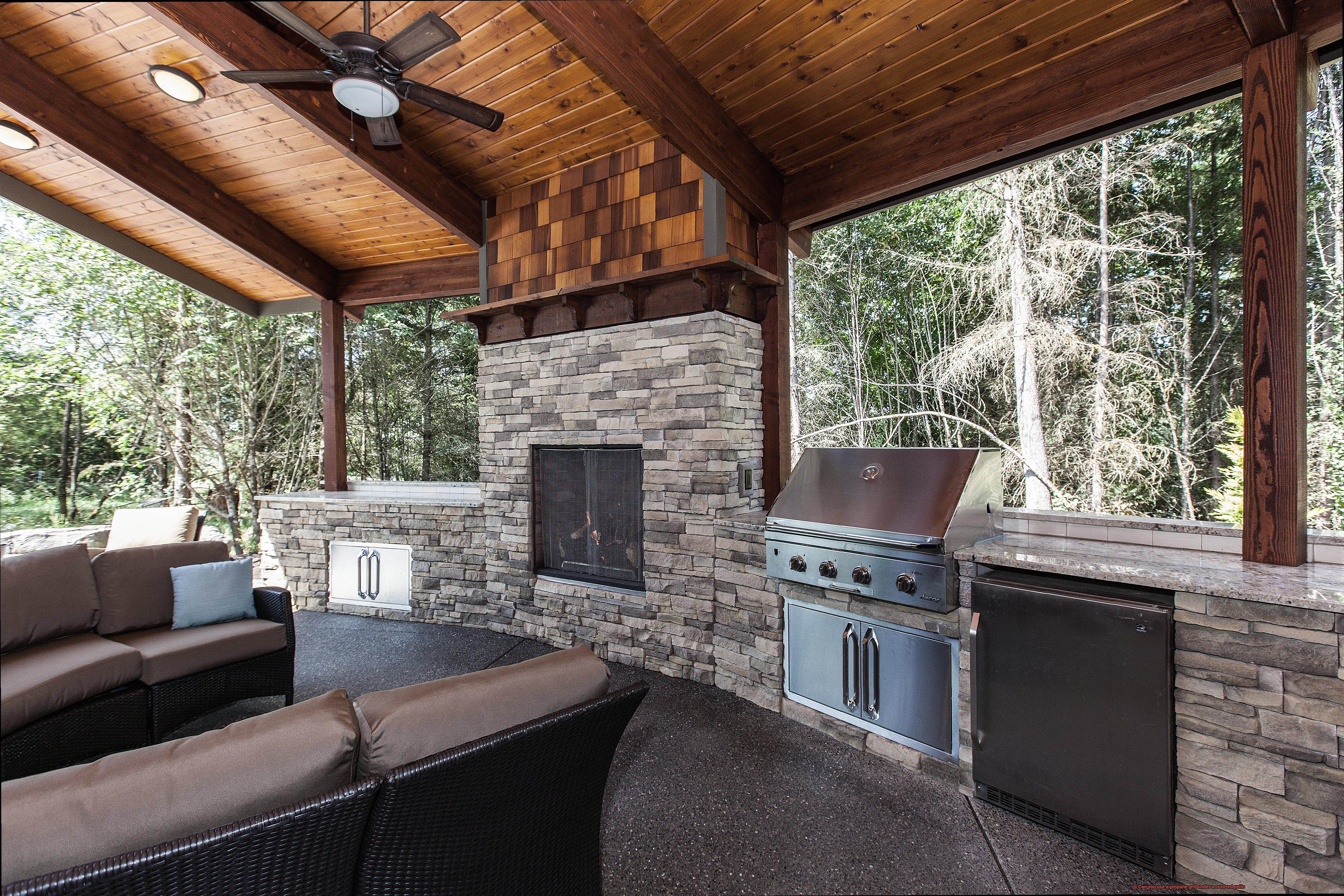 Can you use a propane grill under a covered patio-6