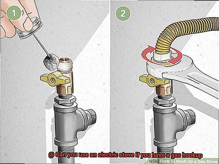 Can you use an electric stove if you have a gas hookup-2