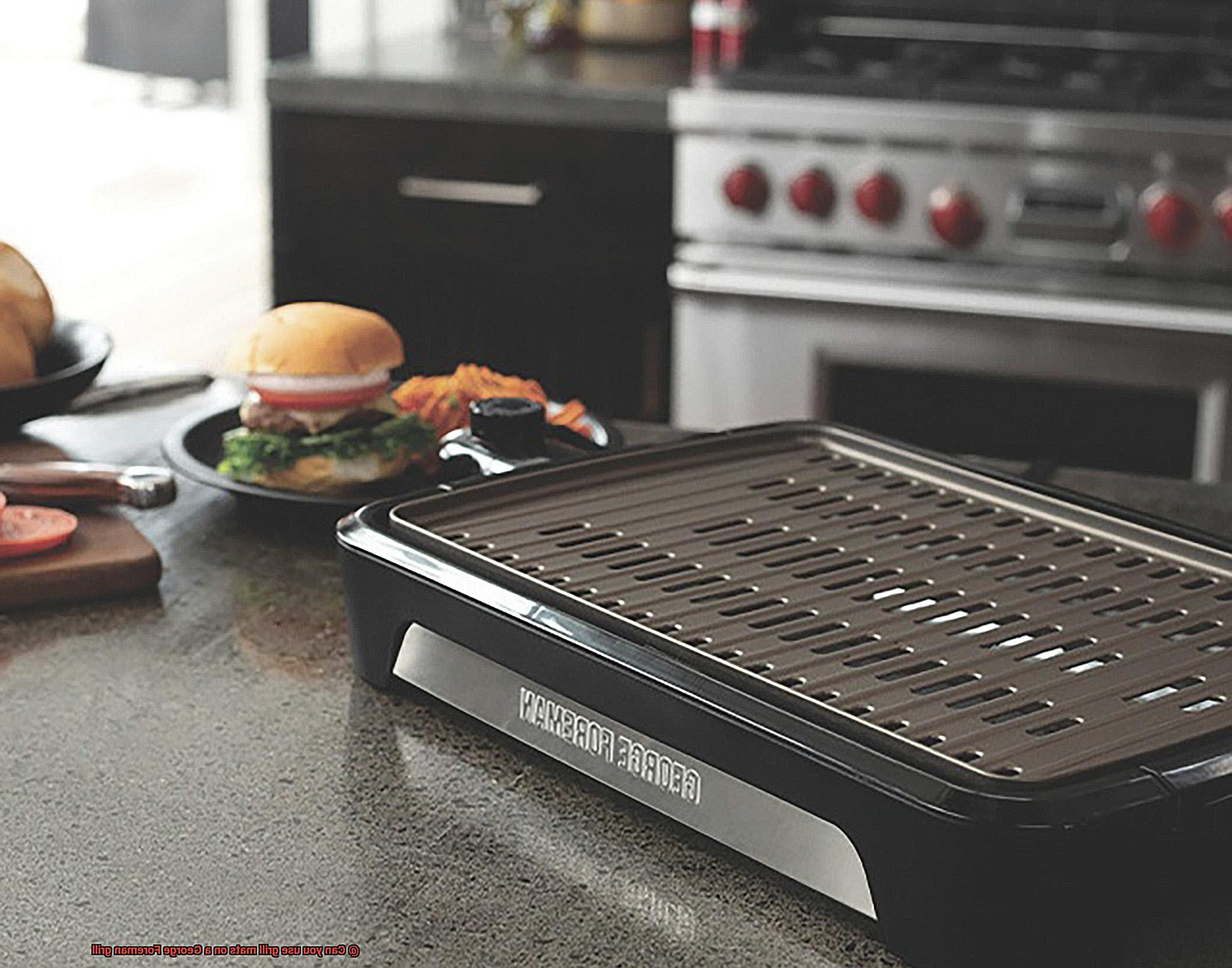 Can you use grill mats on a George Foreman grill-5