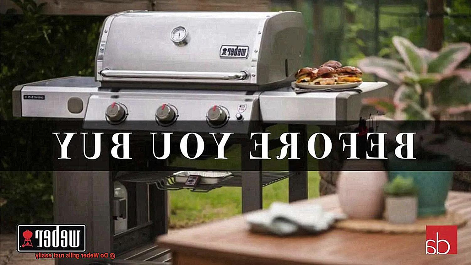 Do Weber grills rust easily-3