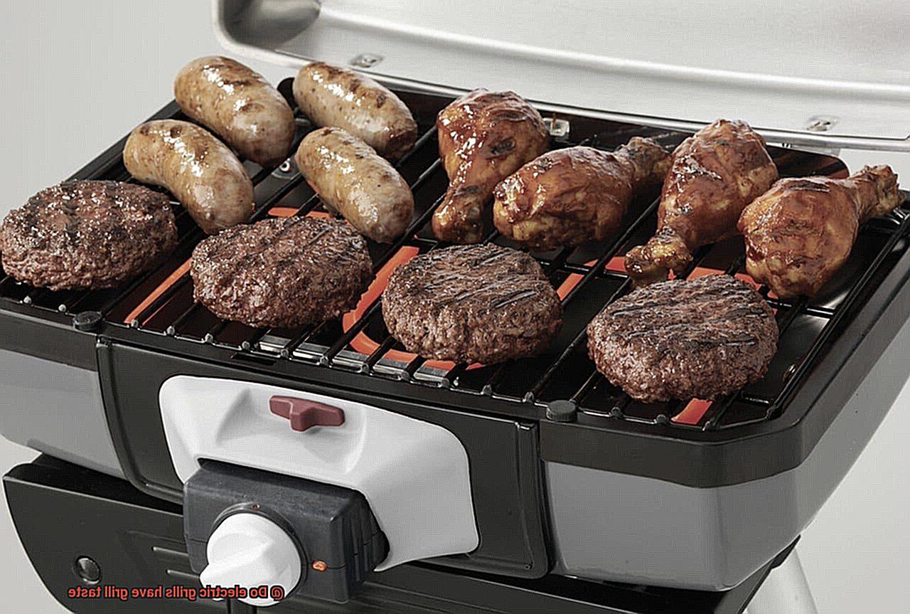 Do electric grills have grill taste-5