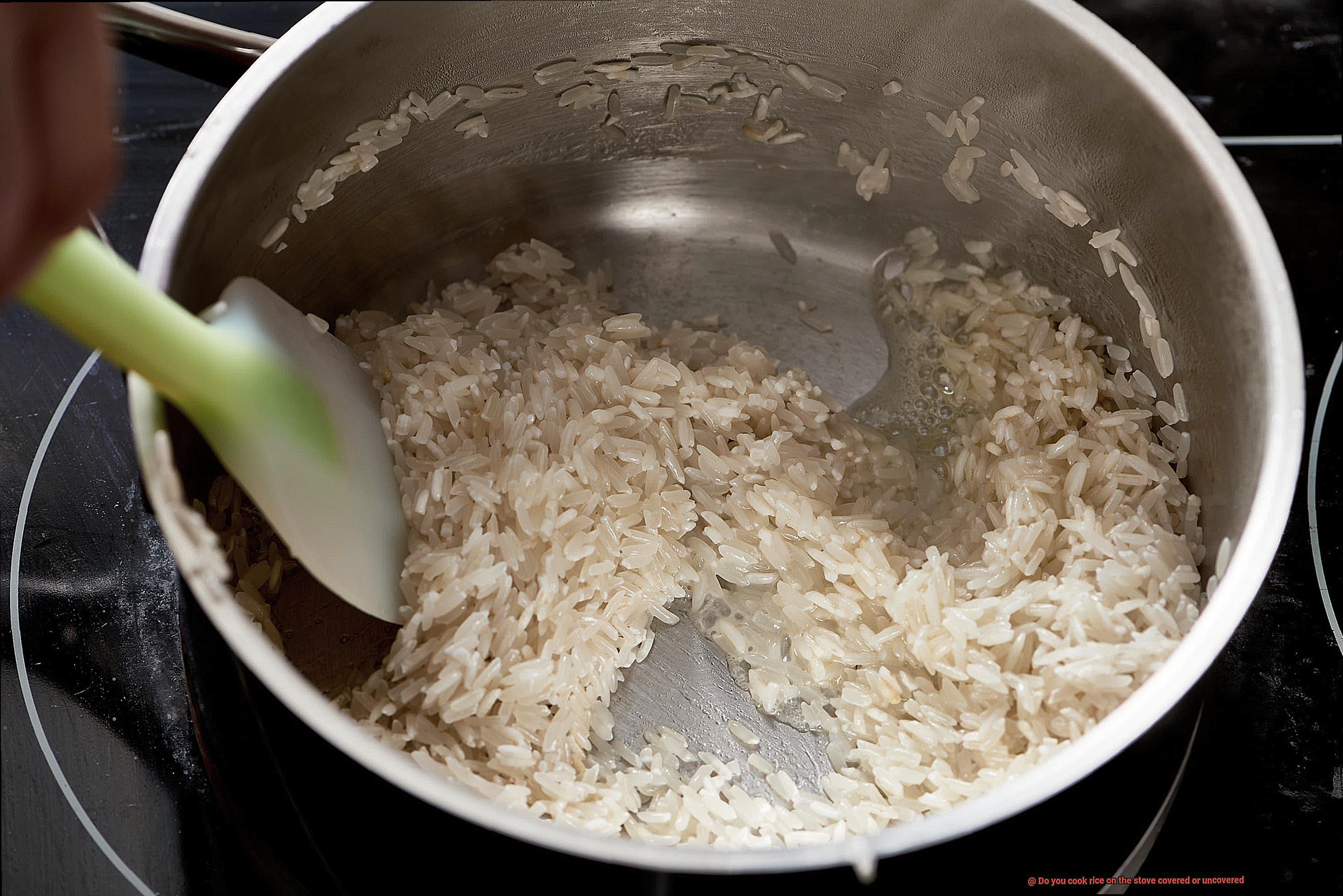 Do you cook rice on the stove covered or uncovered-3