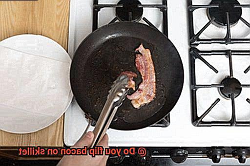 Do you flip bacon on skillet-3