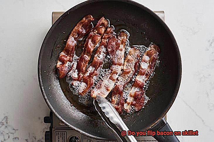 Do you flip bacon on skillet-10