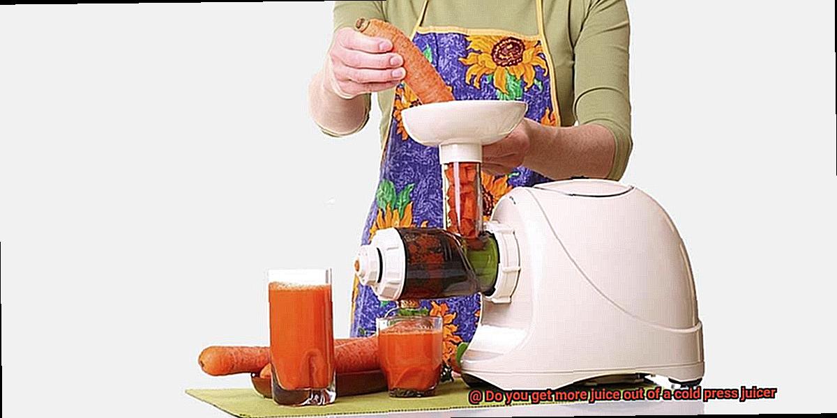 Do you get more juice out of a cold press juicer-2