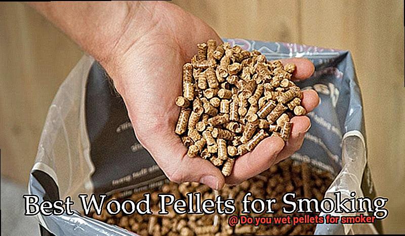 Do you wet pellets for smoker-4