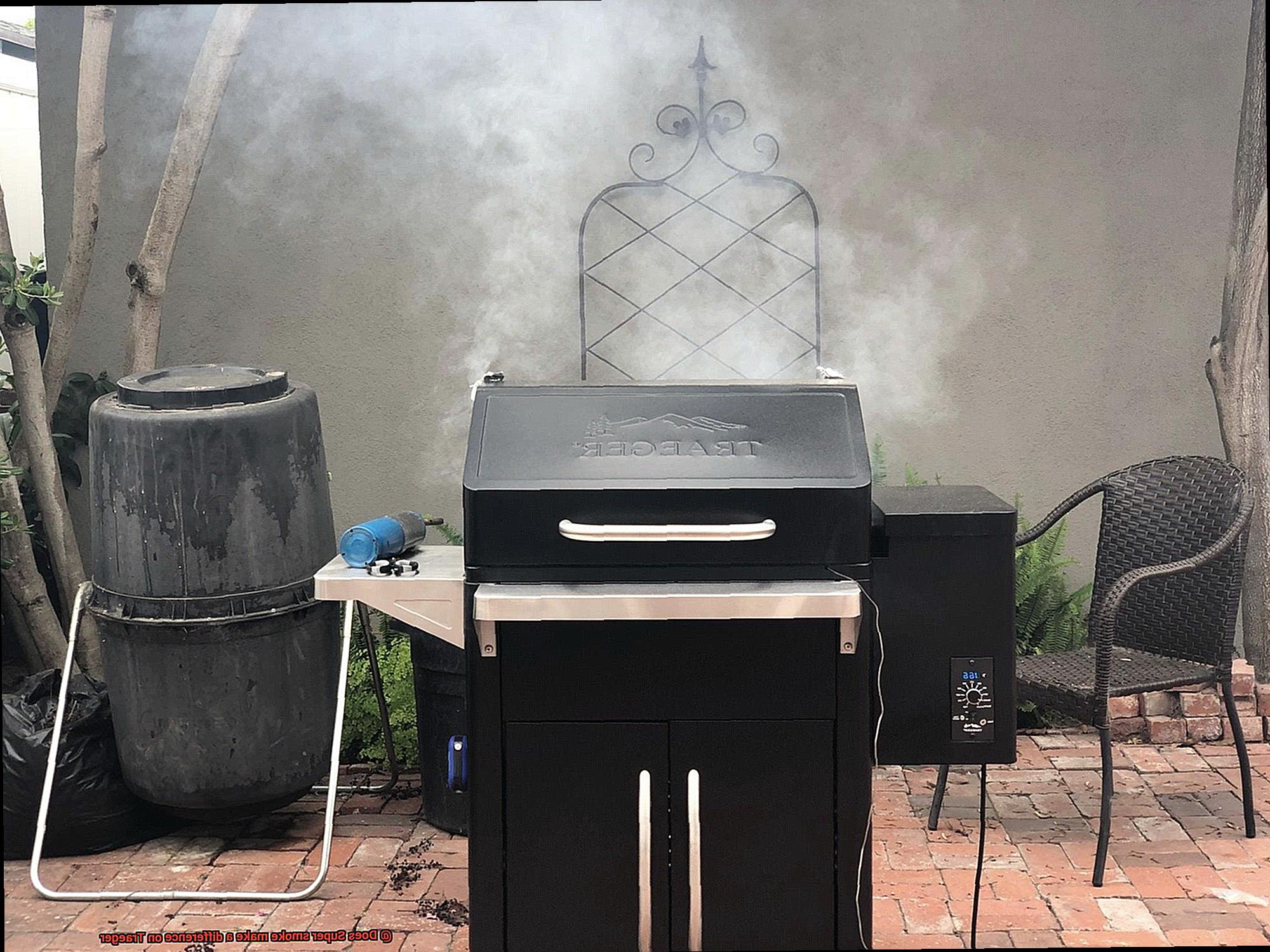 Does Super smoke make a difference on Traeger-2