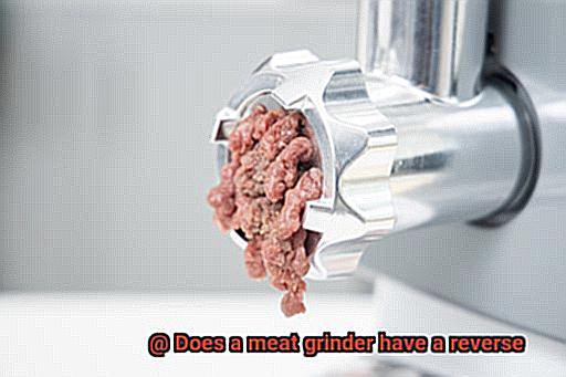 Does a meat grinder have a reverse-2