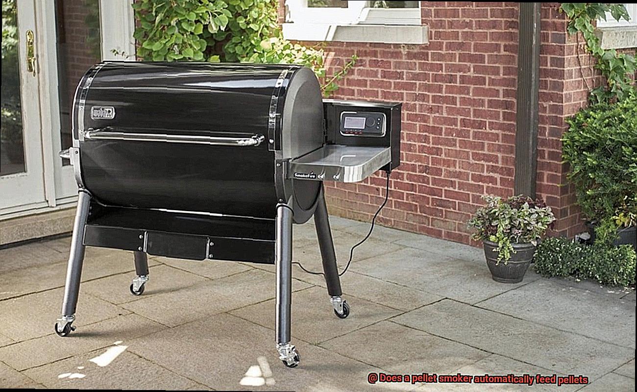 Does a pellet smoker automatically feed pellets-2