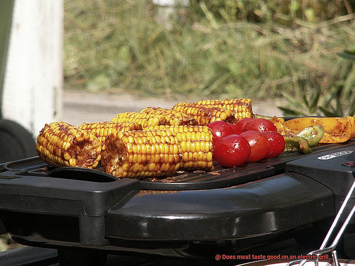 Does meat taste good on an electric grill-7