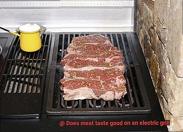 Does meat taste good on an electric grill-2