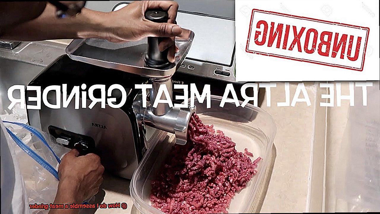 How do I assemble a meat grinder-6