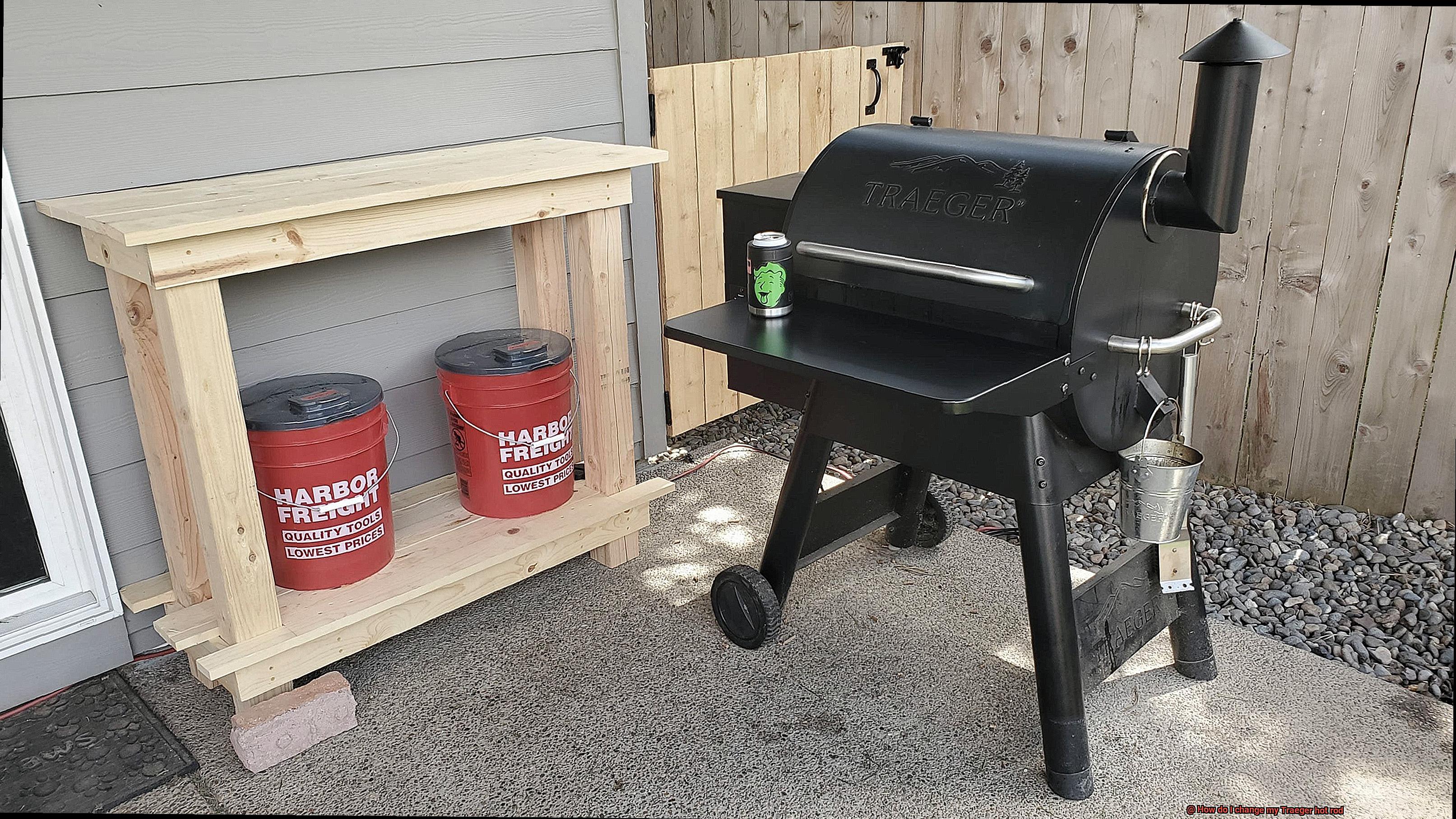 How do I change my Traeger hot rod-2