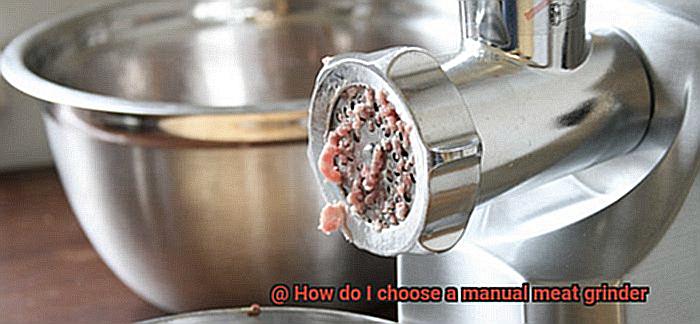 How do I choose a manual meat grinder-2