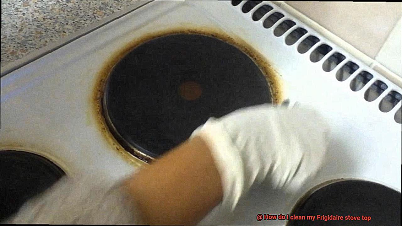 How do I clean my Frigidaire stove top-5