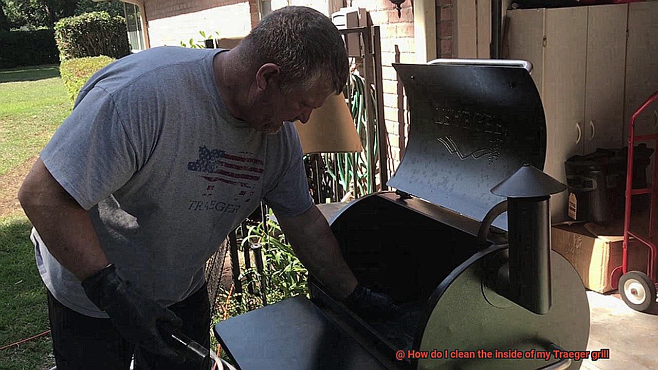 How do I clean the inside of my Traeger grill-5