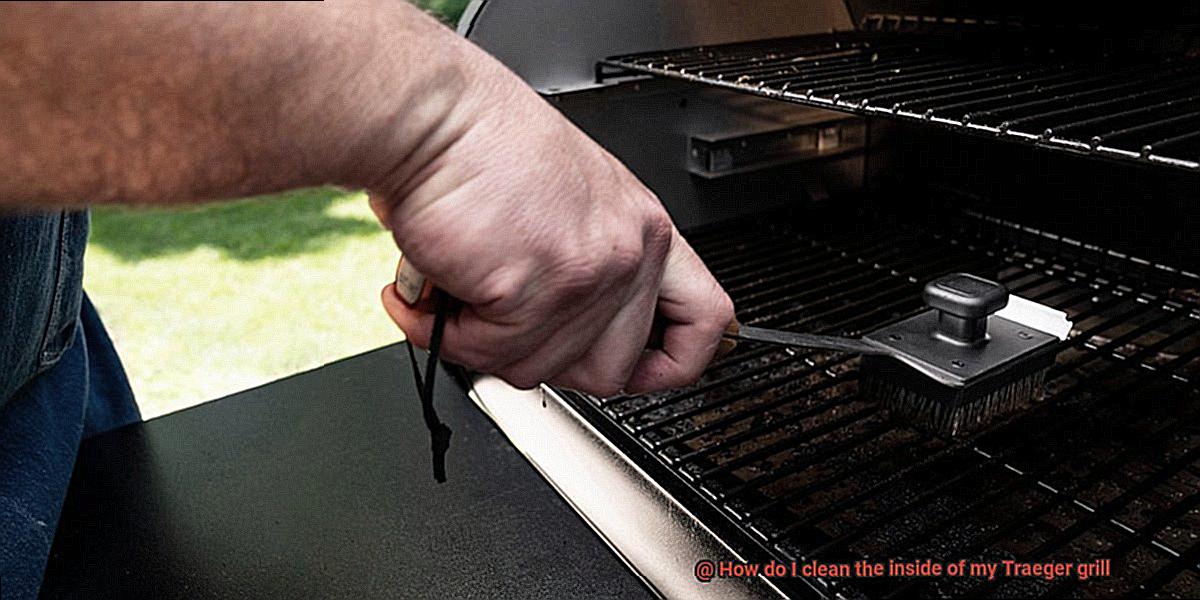 How do I clean the inside of my Traeger grill-4