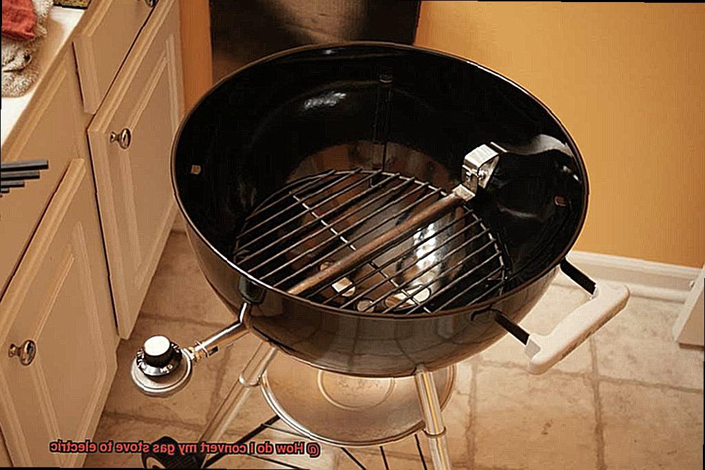 How do I convert my gas stove to electric? Pastime Bar And Grill