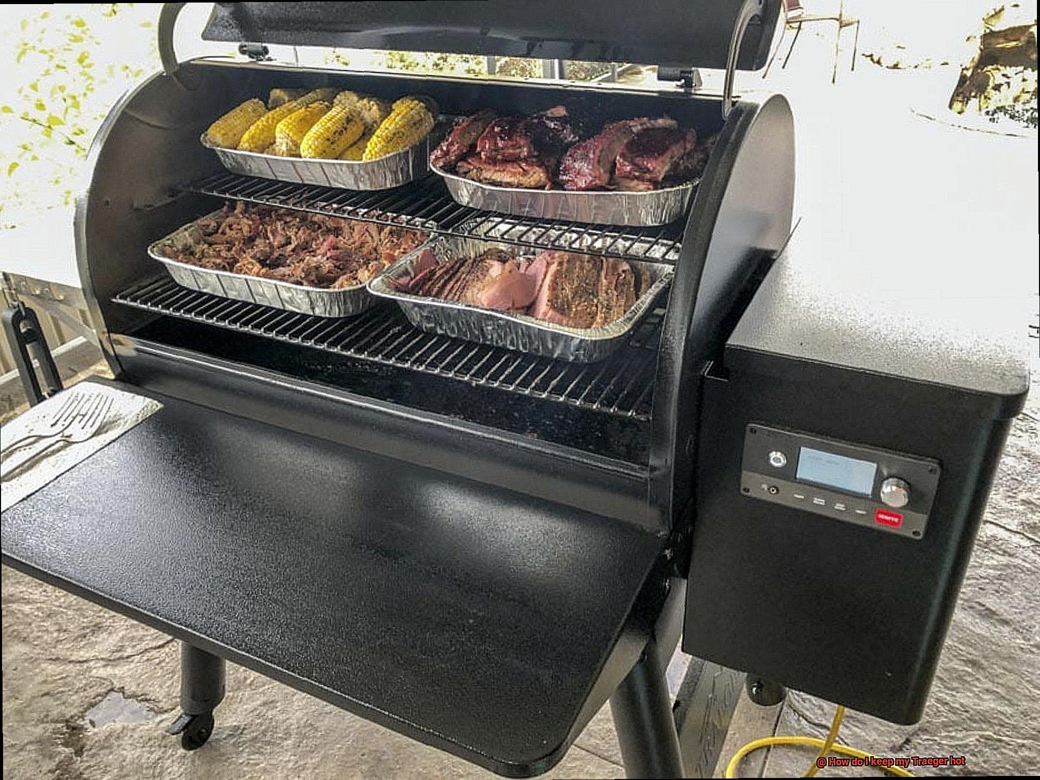 How do I keep my Traeger hot-3