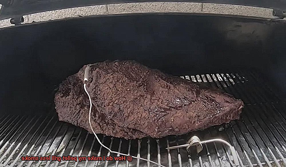 How do I make my pellet grill less smoke-3