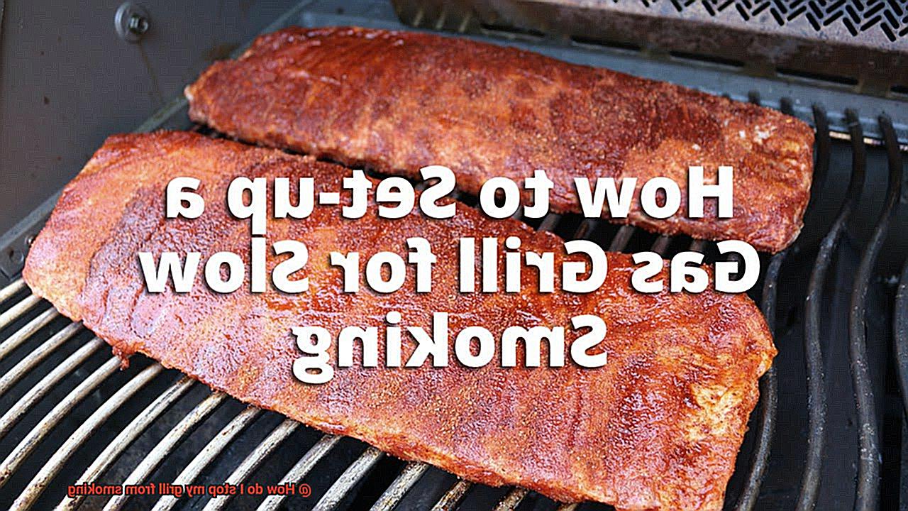 How do I stop my grill from smoking-7