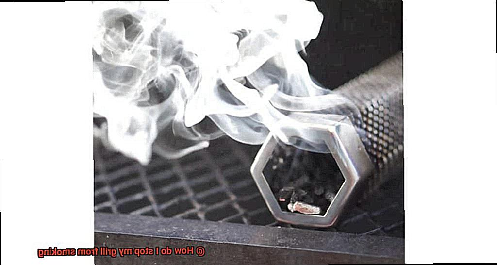 How do I stop my grill from smoking-4