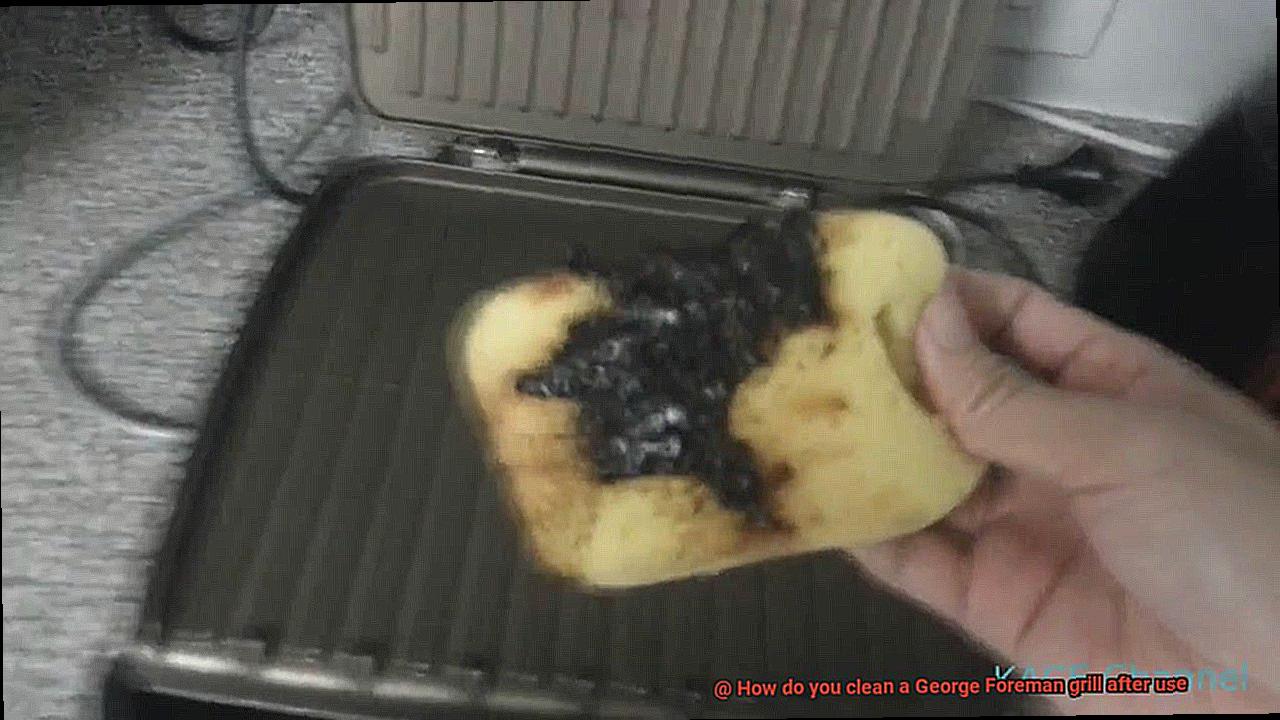 How do you clean a George Foreman grill after use-3