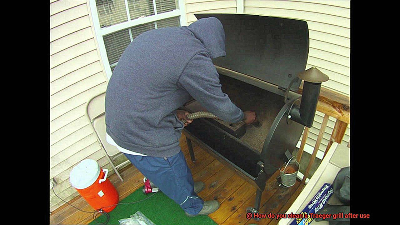 How do you clean a Traeger grill after use-3