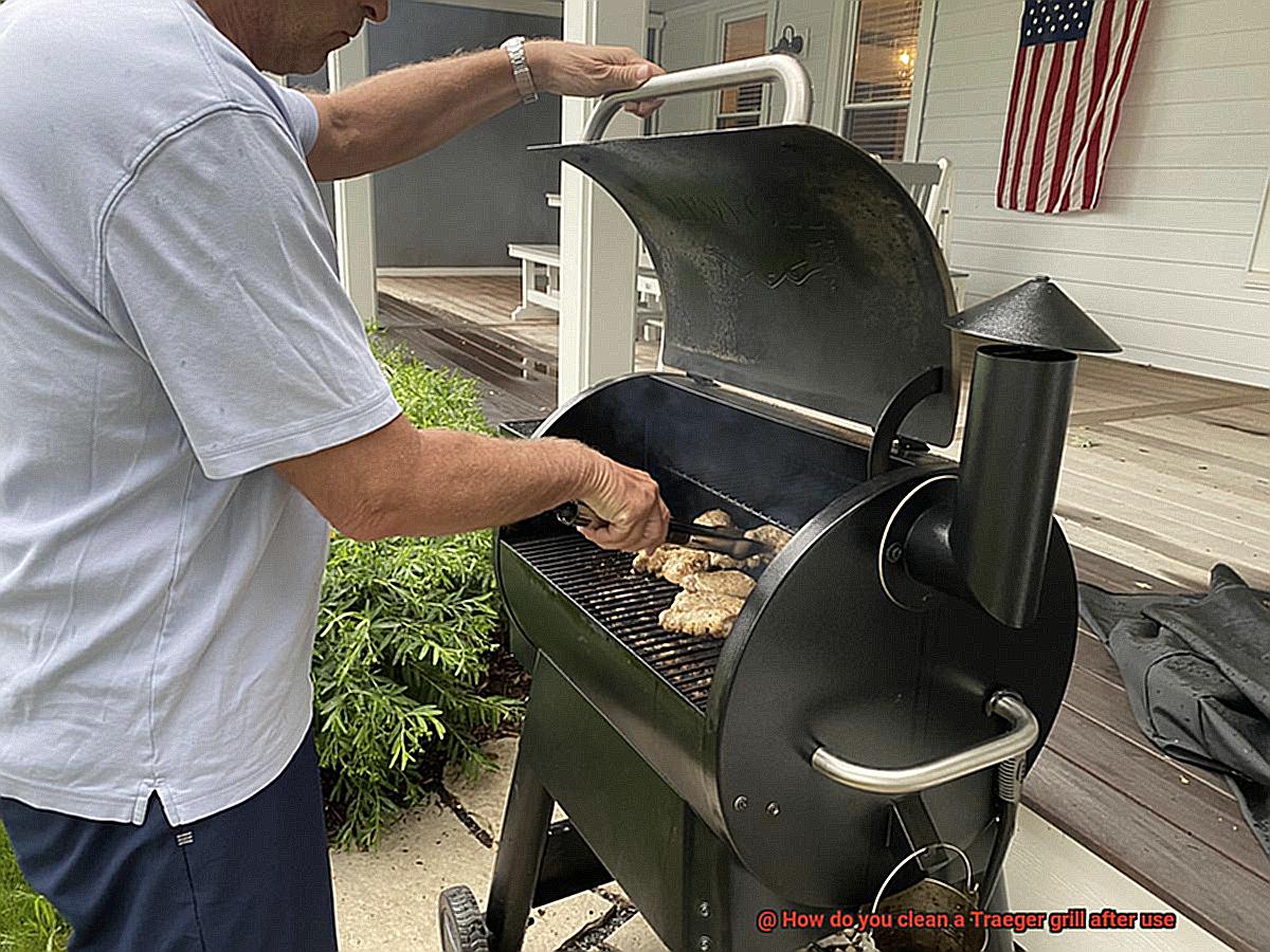 How do you clean a Traeger grill after use-5