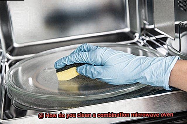 How do you clean a combination microwave oven-5