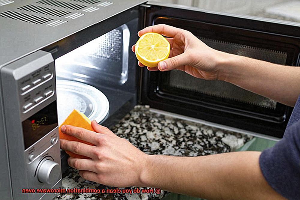 How do you clean a combination microwave oven-2