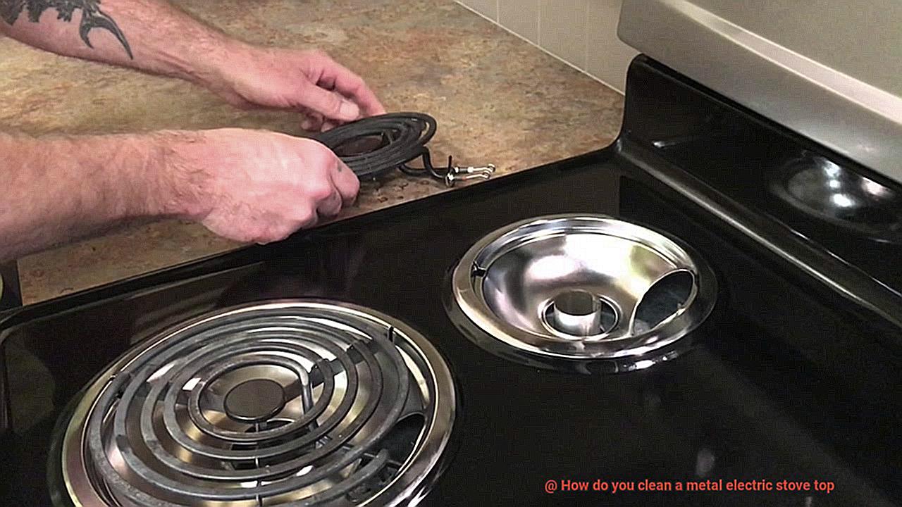 How do you clean a metal electric stove top-4