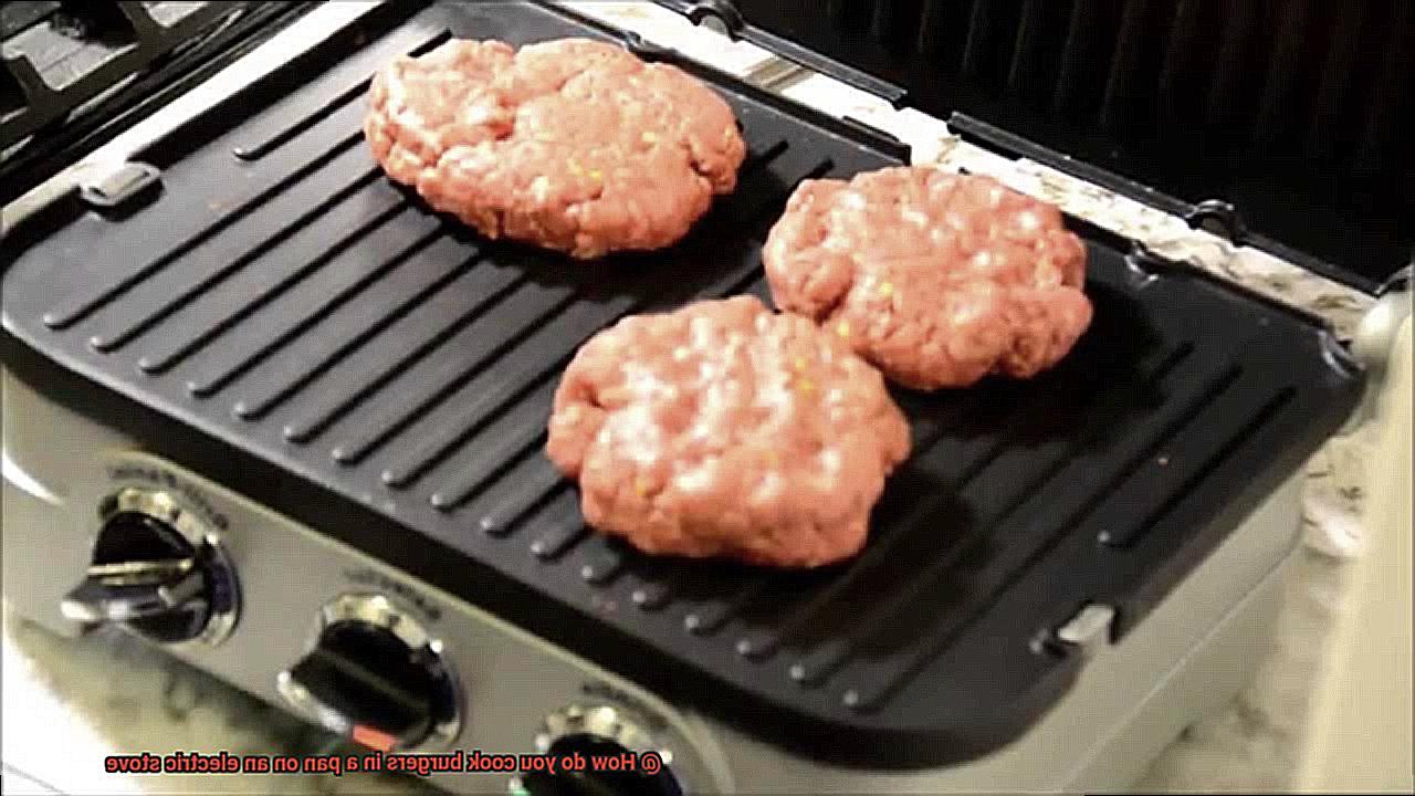 How do you cook burgers in a pan on an electric stove-4