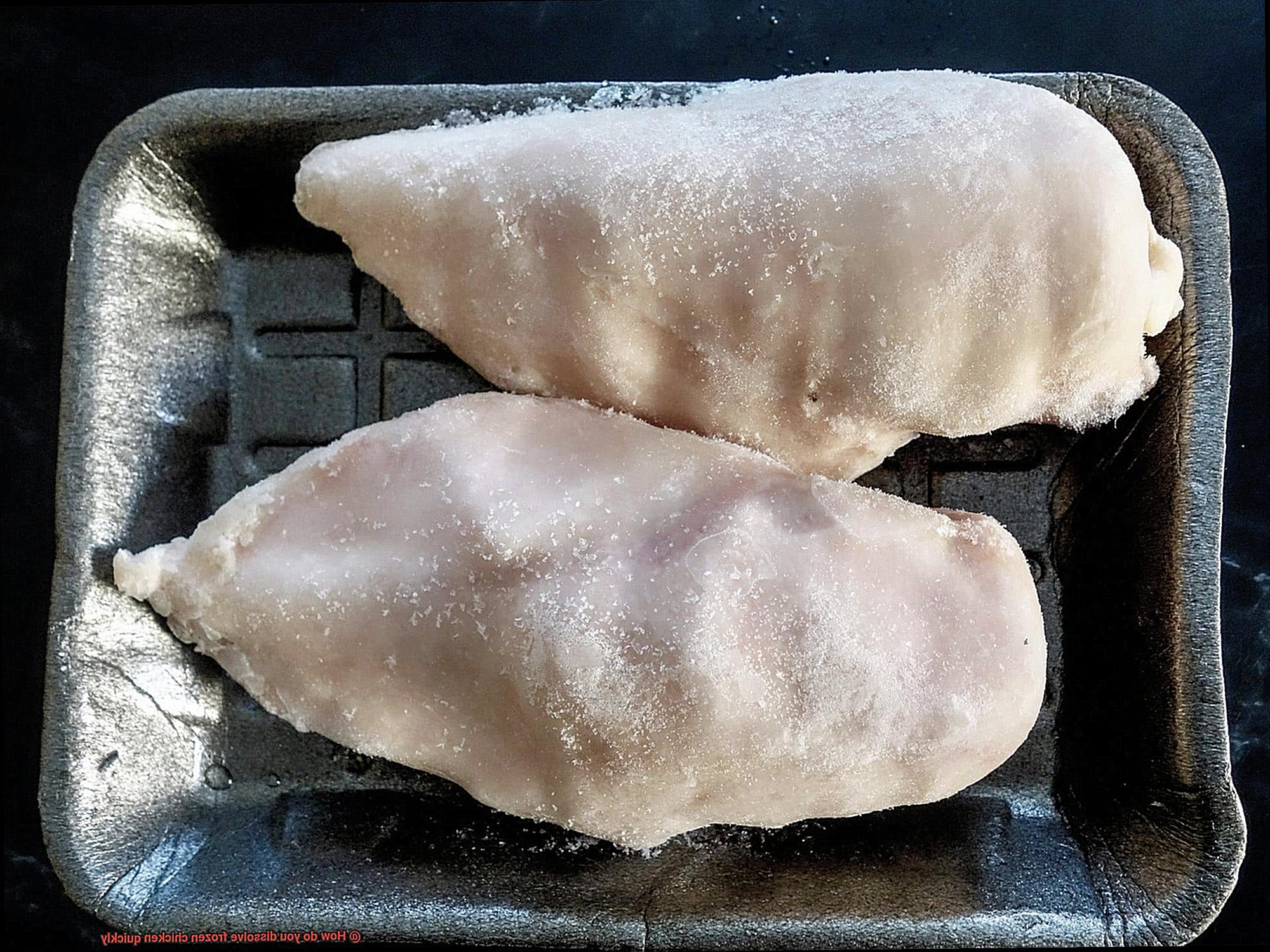 How do you dissolve frozen chicken quickly-4